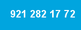 921 282 17 72 921 282 17 72
